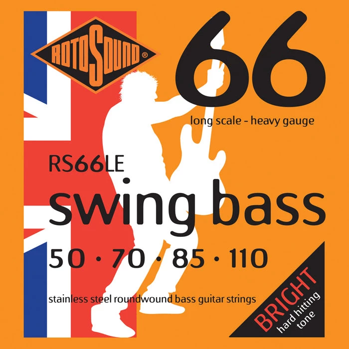 National Rotosound RS66LE Swing Bass 66 Long Scale 50 - 110 Stainless 1 National Rotosound RS66LE Swing Bass 66 Long Scale 50 - 110 Stainless