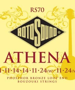 National Rotosound RS70 Bouzouki Loop End 8 String Phosphor Bronze