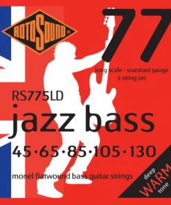 National Rotosound RS775LD Jazz Bass 77 Long Scale 45-105 Monel Strings