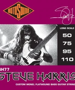 National Rotosound SH77 Steve Harris Monel Flatwound Bass Strings