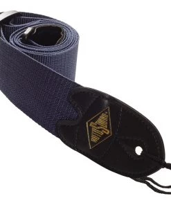 National Straps Rotosound Navy Blue Webbing Strap