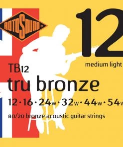 National Rotosound TB12 Tru Bronze 80/20 String Set 12-54