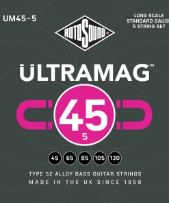 National Rotosound RUM455 Ultramag Bass Set 5-String 45-130