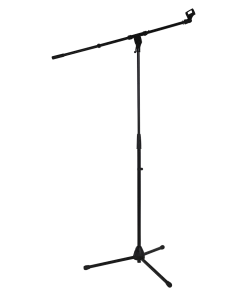 National DCM MTL05 Microphone Boom Stand Black With Mic Clip Stands