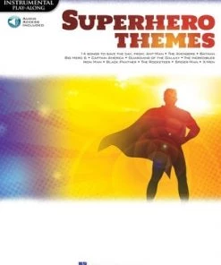 Hal Leonard Superhero Themes Instrumental Play-Along For Brass/Wind/Violin Books