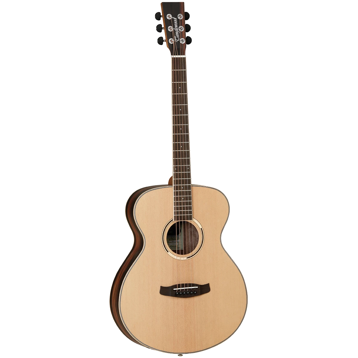 National Steel String Tanglewood TDBTFEB Discovery Exotic Folk Ebony 1 National Steel String Tanglewood TDBTFEB Discovery Exotic Folk Ebony