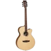 National Tanglewood TDBTSFCEBW Discovery Exotic Superfolk C/E Black Walnut