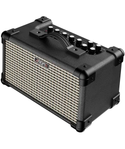 National Aroma TM15BK 15W Black Electric Guitar Rechargeable Amplifier
