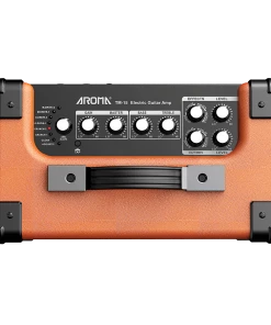 National Portable Amps Aroma TM15OR 15W Orange Electric Guitar Rechargeable Amplifier