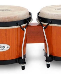 PRO MUSIC Toca 6 & 6-3/4" Synergy Series Wooden Bongos In Amber