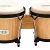PRO MUSIC Toca 6 & 6-3/4" Synergy Series Wooden Bongos In Natural