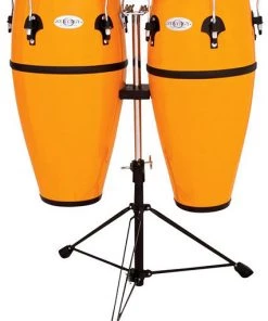PRO MUSIC Congas Toca 10 & 11" Synergy Series Synthetic Conga Set In Yellow