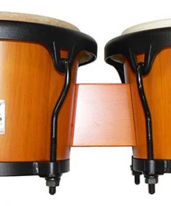 PRO MUSIC Toca 7 & 8-1/2" Players Series Wooden Bongos In Amber