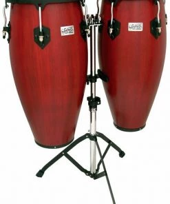 PRO MUSIC Toca 11 & 11"-3/4" Players Series Wooden Conga Set In Cherry
