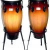 PRO MUSIC Toca 11 & 11"-3/4" Players Series Wooden Conga Set In Sunburst Congas