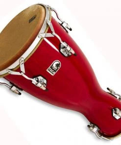 PRO MUSIC Toca Large Bata Drum Lya In Bright Red Lacquer Finish Other Drums