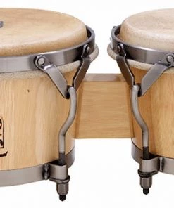PRO MUSIC Toca Traditional Series 7 & 8-1/2" Wooden Bongos In Natural