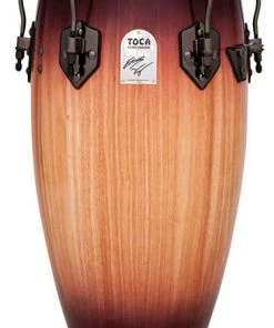 PRO MUSIC Toca Signature Series 12-1/2" Eric Velez Wooden Tumba In Sunburst Congas