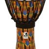 PRO MUSIC Toca Freestyle Series Djembe 9" In Kente Cloth