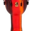 PRO MUSIC Toca Freestyle Series Mech Tuned Djembe 14" In Fiesta With Bag Djembes