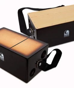PRO MUSIC Cajons Toca Bongo Flip Cajon In Brown Sunburst Satin Finish