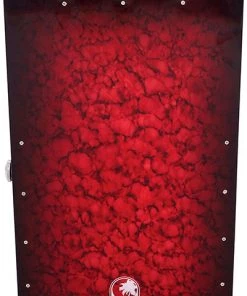 PRO MUSIC Toca Wooden Cajon In Bordeaux With Internal Wire Snares