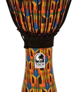 PRO MUSIC Djembes Toca Freestyle 2 Series Djembe 10" In Kente Cloth