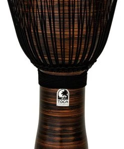PRO MUSIC Toca Freestyle 2 Series Djembe 14" In Spun Copper With Bag Djembes