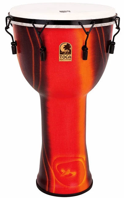 PRO MUSIC Toca Freestyle 2 Series Mech Tuned Djembe 10" In Fiesta 1 PRO MUSIC Toca Freestyle 2 Series Mech Tuned Djembe 10" In Fiesta