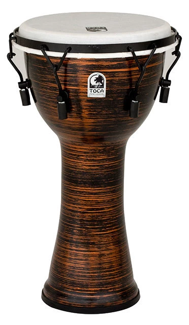 PRO MUSIC Toca Freestyle 2 Series Mech Tuned Djembe 10" In Spun Copper Djembes 1 PRO MUSIC Toca Freestyle 2 Series Mech Tuned Djembe 10" In Spun Copper Djembes