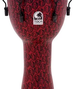 PRO MUSIC Toca Freestyle 2 Series Mech Tuned Djembe 12" In Red Mask Djembes