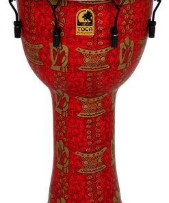 PRO MUSIC Toca Freestyle 2 Series Mech Tuned Djembe 14" In Thinker Pattern With Bag