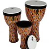 PRO MUSIC Toca Freestyle 2 Series Nesting Djembes In Kente Cloth - PK3