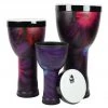 PRO MUSIC Toca Freestyle 2 Series Nesting Djembes In Woodstock Purple - PK3
