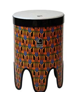 PRO MUSIC Toca Freestyle 2 Series 14" Nesting Tom Tom In Kente Cloth Other Drums