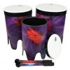 PRO MUSIC Toca Freestyle 2 Series Nesting Tom Toms In Woodstock Purple - PK3 Other Drums