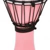PRO MUSIC Djembes Toca Freestyle Colorsound Series Djembe 7" In Pastel Pink
