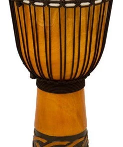 PRO MUSIC Djembes Toca Origins Series Wooden Djembe 12" Synthetic Head In Celtic Knot