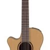 PRO MUSIC Takamine Pro Series 3 Left Handed FCN Nylon String AC/EL Guitar With Cutaway