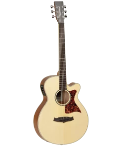 National Tanglewood TSP45 Sundance Premier Super Folk C/E W/Case