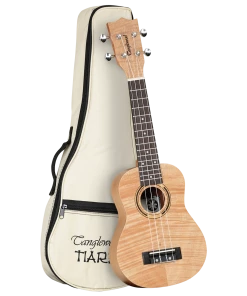 National Tanglewood TWT5B Tiare Soprano Ukulele All Flame Mahogany With Bag
