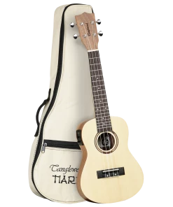 National Tanglewood TWT9EB Tiare Concert Ukulele W/ Pickup Spruce/Koa With Gig Bag Concert Ukuleles