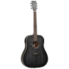 National Tanglewood TWBBSDE Blackbird Sloped Shoulder Dreadnought A/E Smokestack Satin Steel String