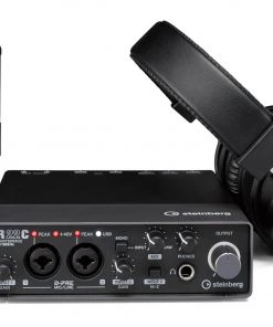 Yamaha Interfaces Steinberg UR22C Recording Package W/Audio Interface + Mic + Headphones