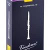 Grevillea Vandoren B Flat Clarinet Reeds - TRADITIONAL - Gr 2.0 - Box Of 10