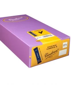 Grevillea Vandoren B Flat Clarinet Reeds - TRADITIONAL - Gr 3.5 - Box Of 50