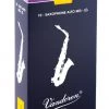 Grevillea Vandoren Alto Sax Reeds - TRADITIONAL - Grade 1.0 - Box Of 10