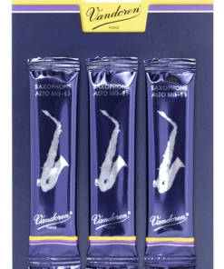 Grevillea Vandoren Alto Sax Reeds - TRADITIONAL - Grade 1.5 - Card Of 3