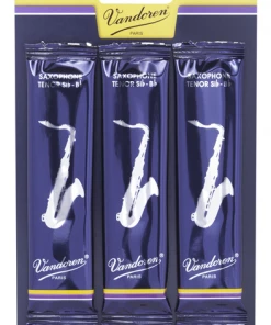 Grevillea Vandoren Tenor Sax Reeds - TRADITIONAL - Grade 2.0 - Card Of 3