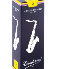 Grevillea Vandoren Tenor Sax Reeds - TRADITIONAL - Grade 2.0 - Box Of 5